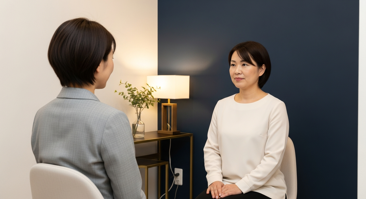 「示談・話し合い/協議離婚・調停/裁判」の3つの選択肢を3カラムで並べ、それぞれのアイコン(握手・家庭裁判所・裁判所)と特徴を対比した図解イメージ。ゴールによっ